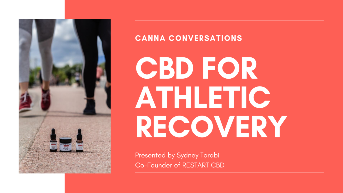 CBD For Athletic Recovery - RESTART CBD - Sydney Torabi