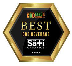 Sati Soda Voted Best CBD Beverage available at RESTART CBD