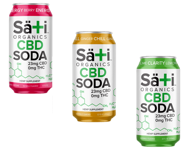 RESTART CBD Soda - Sati Organics - Austin, Tx