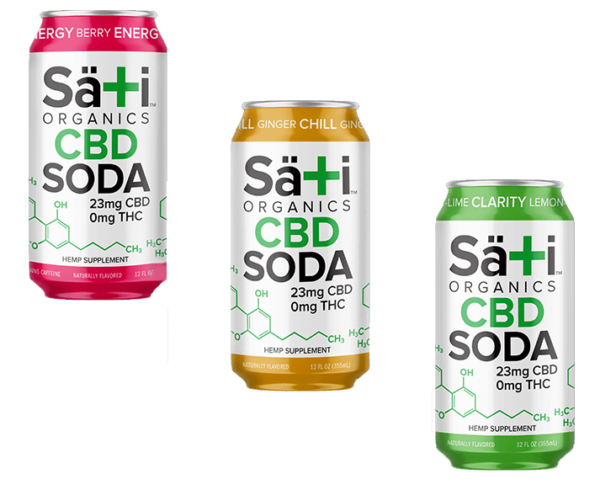 RESTART CBD Soda - Sati Organics - Austin, Tx