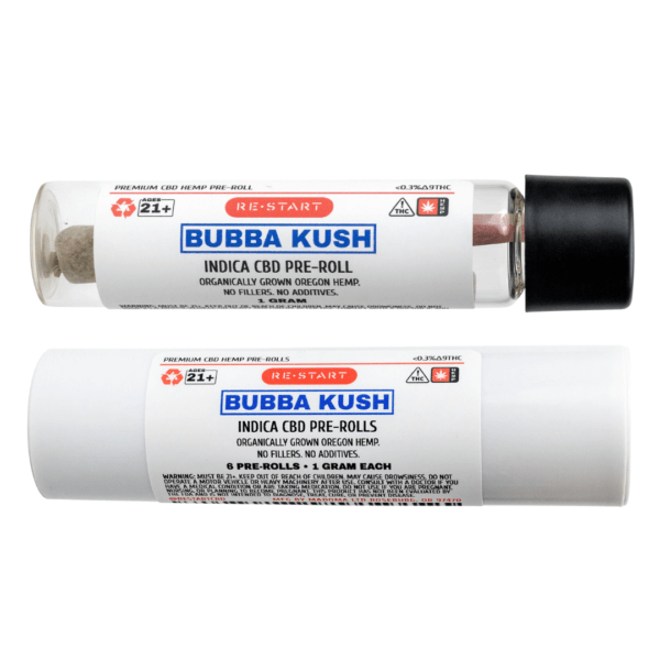 bubba_kush_pre_rolls_austin_Texas_restart_cbd