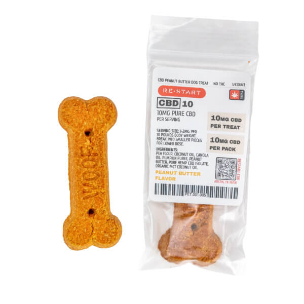 CBD_PeanutButterDogTreats_1ct_RESTART_CBD_AUSTIN_TX_1