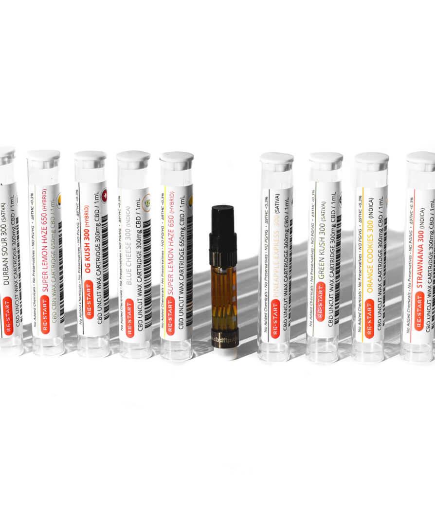 Restart cbd Uncut wax vape cartridges Austin TX