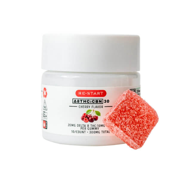 DELTA8THC-CBN_CherryGummies_10ct_RESTART_CBD_AUSTIN_TX_4