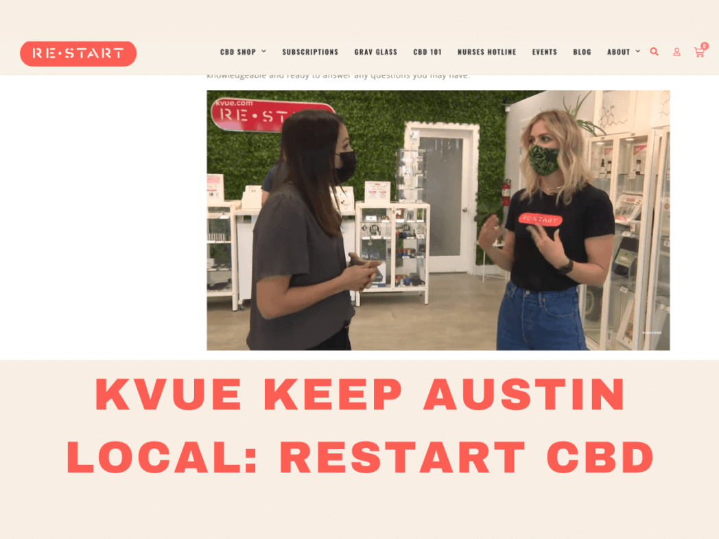 KVUE Keep Austin Local: RESTART CBD