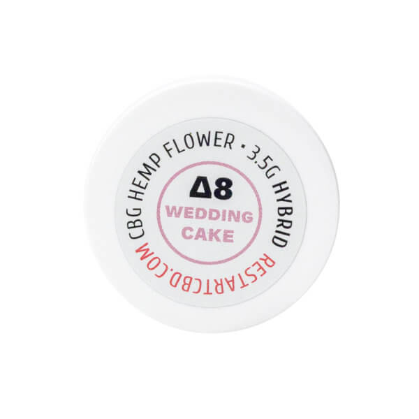 DELTA8THC_WeddingCakeHempFlower_3.5g_RESTART_CBD_AUSTIN_TX_1