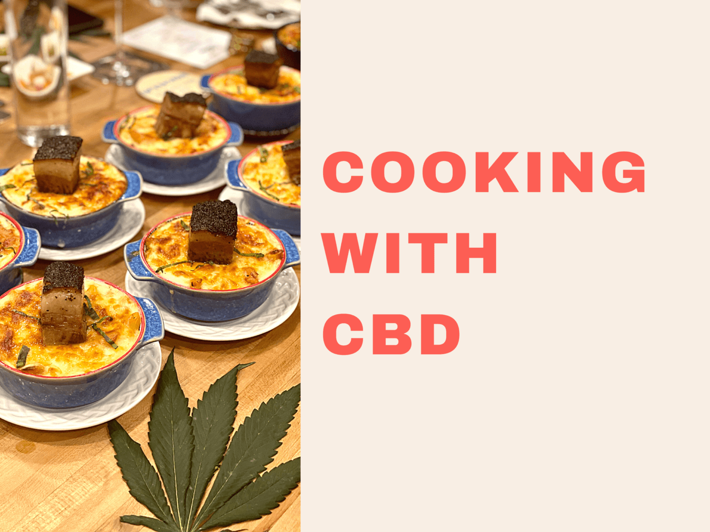 COOKING WITH CBD