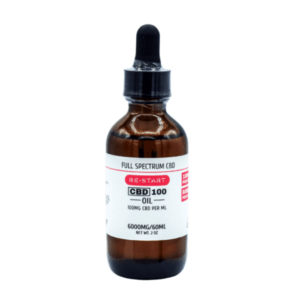 Restart CBD Oil Full Spectrum 100mg/ml 6000mg (60ml) Austin TX