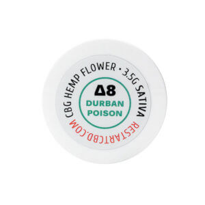 DELTA8THC_DurbanPoisonHempFlower_3.5g_RESTART_CBD_AUSTIN_TX_1