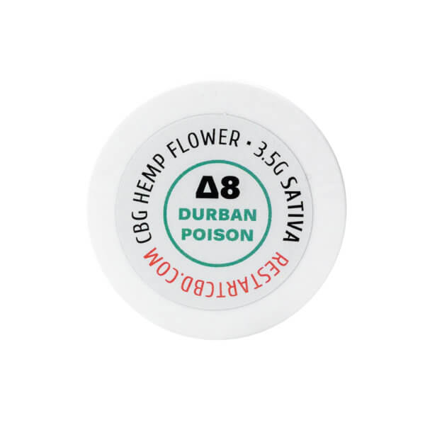 DELTA8THC_DurbanPoisonHempFlower_3.5g_RESTART_CBD_AUSTIN_TX_1