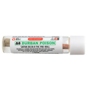 DELTA8THC_DurbanPoisonPreRolls_1ct_RESTART_CBD_AUSTIN_TX_1-2