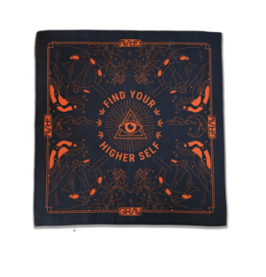 GRAV Bandana Blue RESTART CBD Austin TX