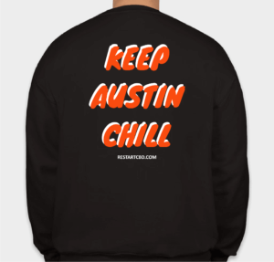 RESTART CBD Sweatshirt Austin Texas