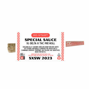 restart delta 8 special sauce pre-roll sxsw Austin Texas 2023