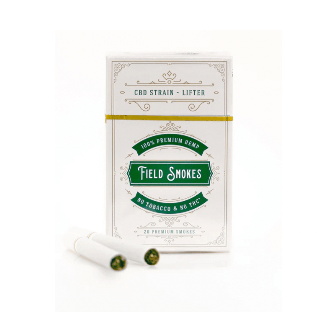 Organic CBD Cigarettes Lifter 20/pk Fields Smokes RESTARTCBD