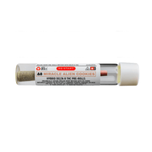 Restart Delta 8 Pre-rolls - Miracle Alien Cookies Austin TX