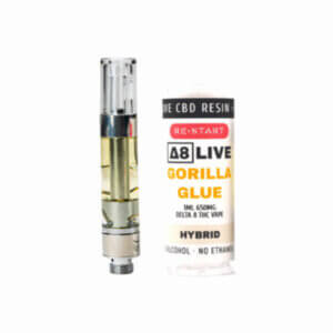 Restart Delta 8 Live Resin Gorilla Glue Vape Cartridge Austin TX