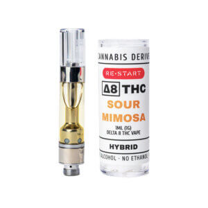 DELTA 8 THC Vape Cartridge with Cannabis Terpenes Sour Mmosa_1ml_RESTART_CBD_AUSTIN_TX_3
