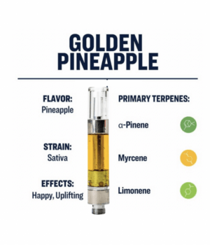 RESTART Delta 8 Golden Pineapple Vape Cart 1ml Austin TX