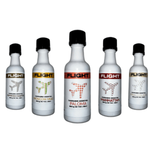 delta 9 THC mocktail beverage RESTART CBD AND THC