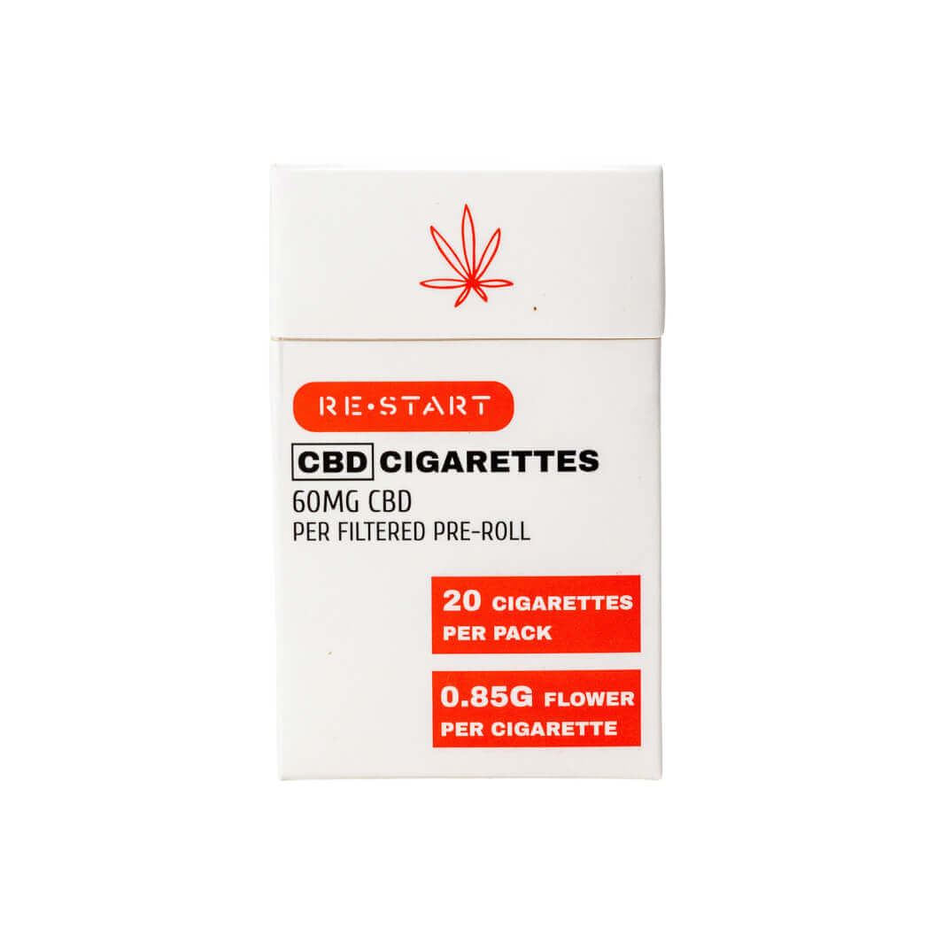 RESTART CBD Cigarettes 20-ct - RESTART CBD & THC RESTART CBD Cigarettes 20-ct - RESTART CBD & THC