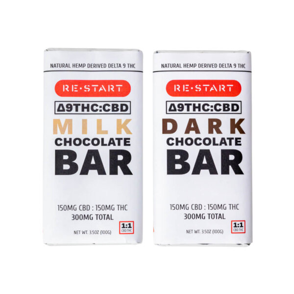 Delta 9 THC CBD 300mg Chocolate Bar