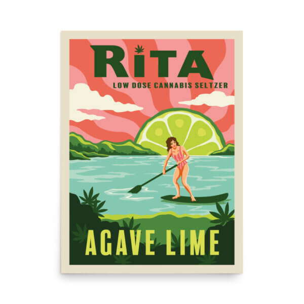 RITA Paddleboard Poster - Image 2