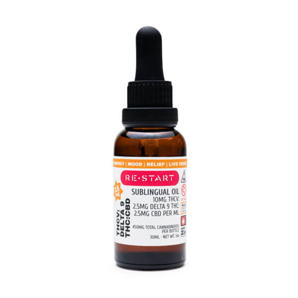 THCV + Delta 9  + Live Resin CBD Oil 30mL