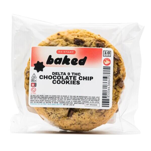 RESTART Baked THC 50mg Chocolate Chip Cookie - Image 2