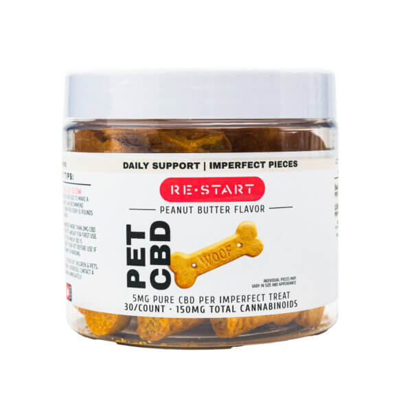 Peanut Butter CBD Dog Treats - NO THC for Pets - Image 3