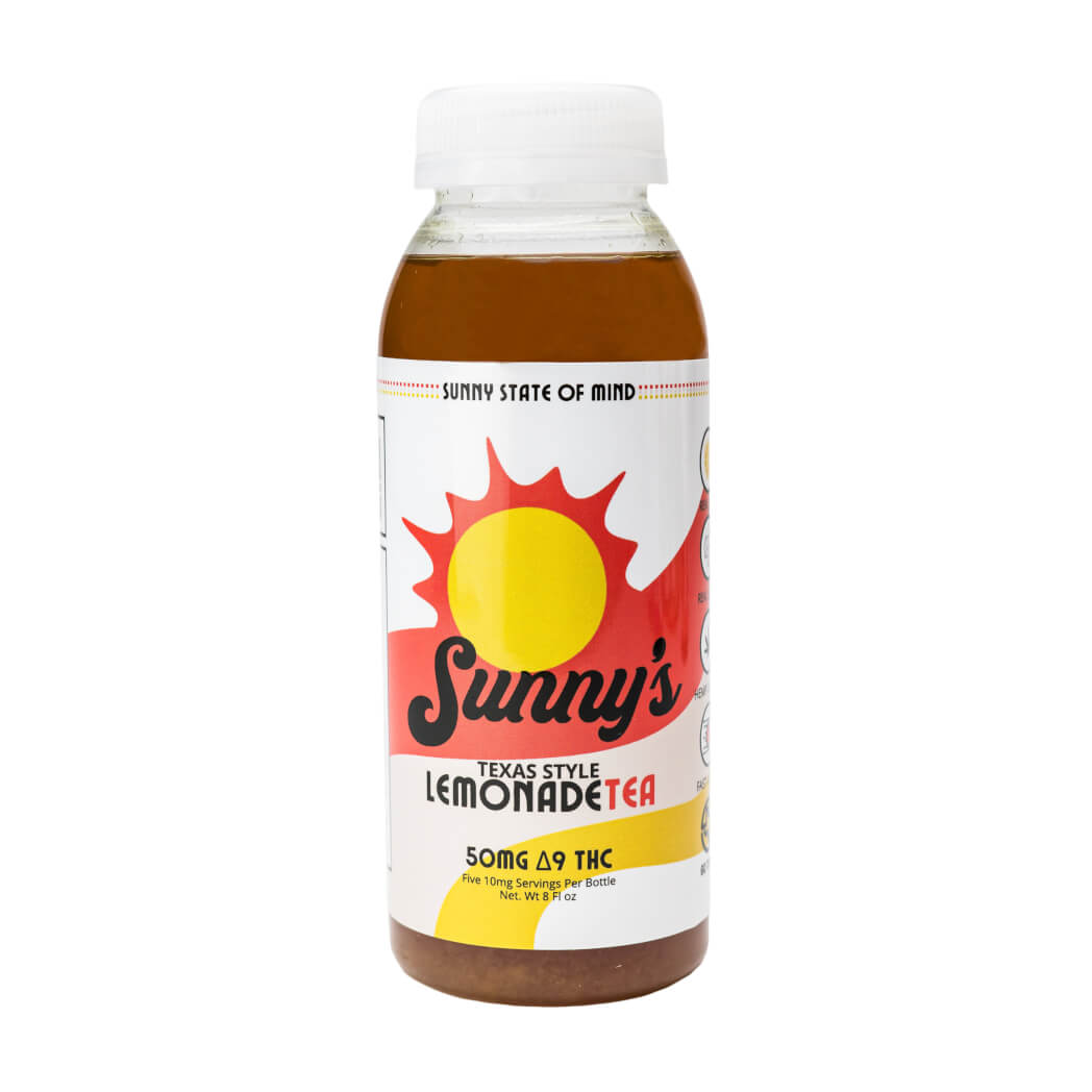 Sunny’s Delta 9 THC 50MG Lemonade Tea 8oz (Reg. Price $13.99) | RESTART