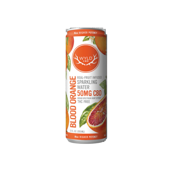 Wyld CBD Sparkling Water 50mg 12oz - Image 4