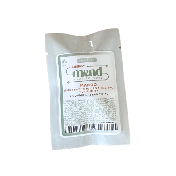 MEND THCV 15mg + CBD 15mg + Delta 9 THC 5mg 2-ct