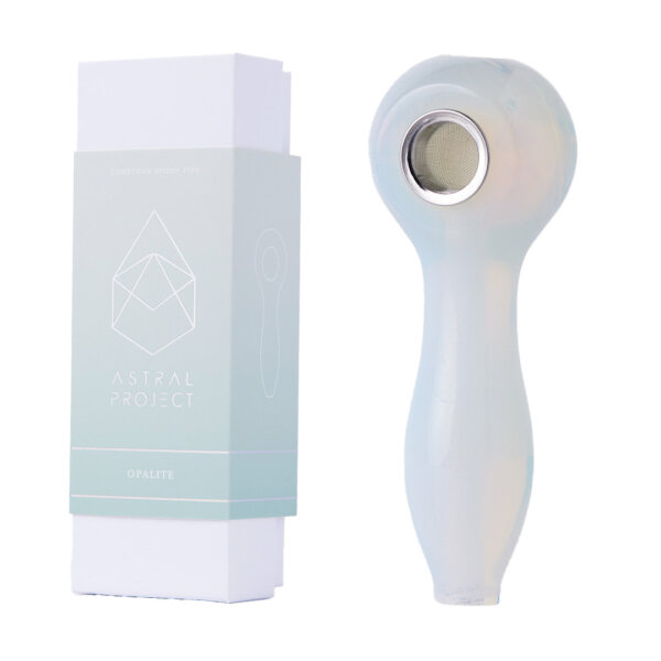 Gemstone Spoon Pipe - Opalite (Reg. Price $36)
