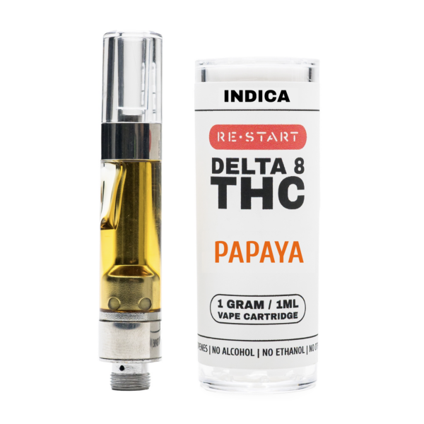 Delta 8 Vape Cart (I) Papaya 1mL Live Resin