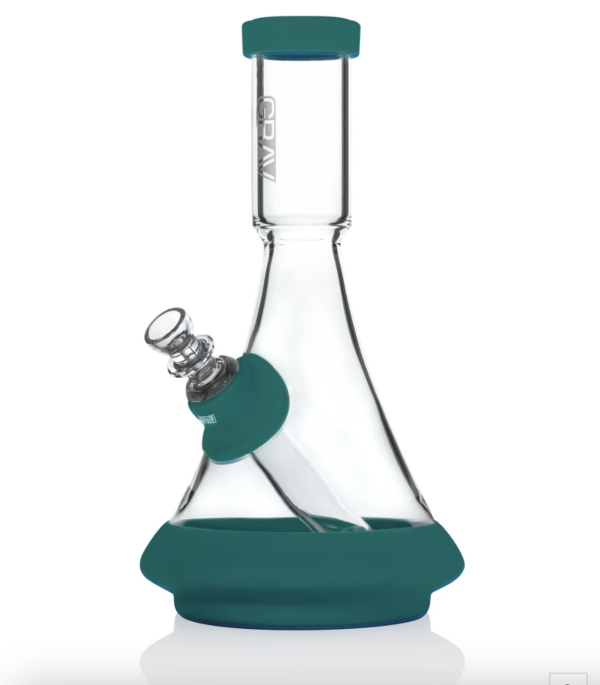 GRAV Deco Beaker in Silicone - Dark Teal (In-Store)