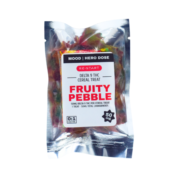 Delta 9 THC 50mg Fruity Pebble Cereal Treat 1-ct