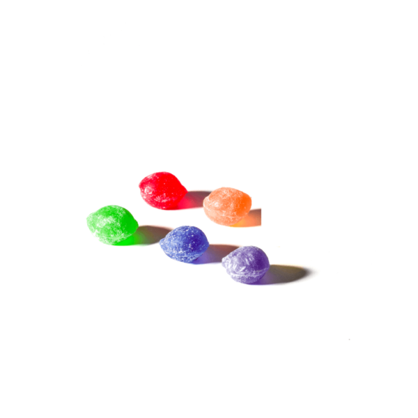 Microdose Delta 9 THC Hard Candy 5-ct Sample - Image 2