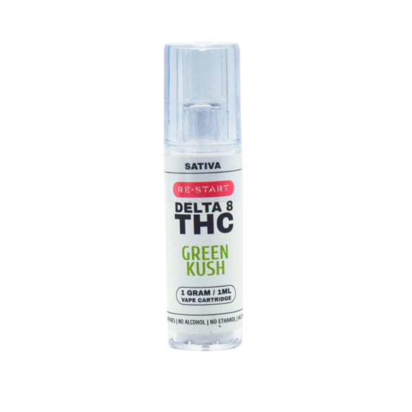 Delta 8 Vape Cart (S) Green Kush 1mL Live Resin
