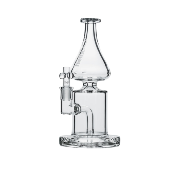 GRAV Helix Clear Straight Base Water Pipe