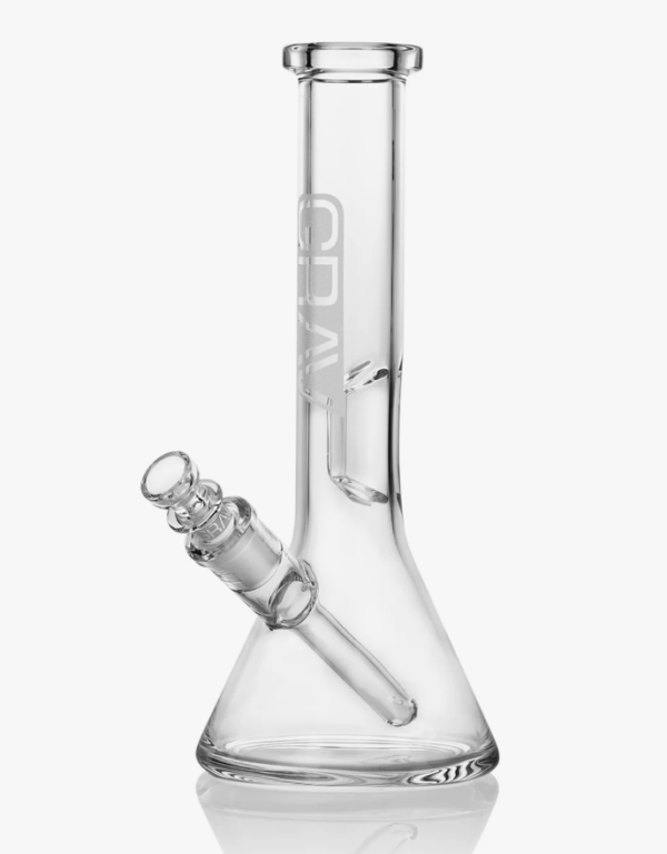 GRAV Small Water Pipe Beaker 9” (50% Off - Only 1 left in-store)