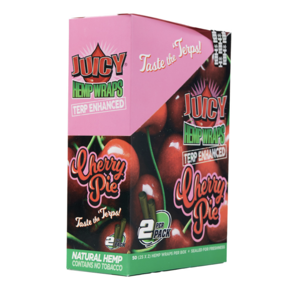 Juicy Jays Terp Enhanced Wraps - Cherry Pie 2-ct