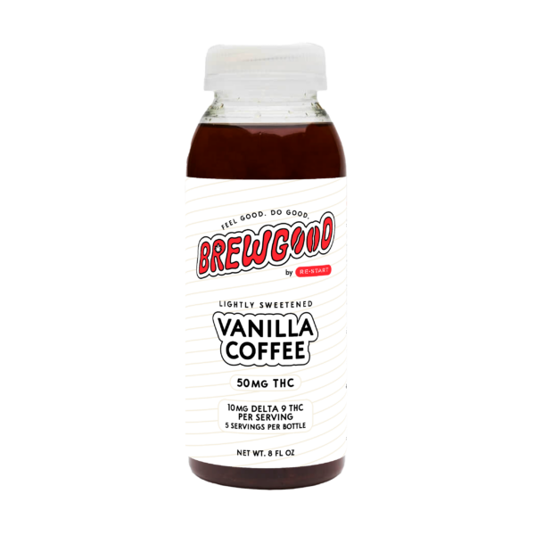 Brewgood THC Infused Vanilla Coffee 50mg 8oz