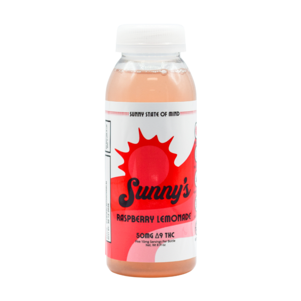 Sunny's Delta 9 THC 50mg Raspberry Lemonade (Reg. $12.99)