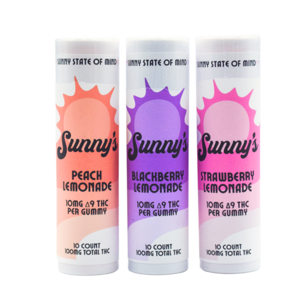 Sunny’s Delta 9 THC 10mg Gummy Bundle 3-pk