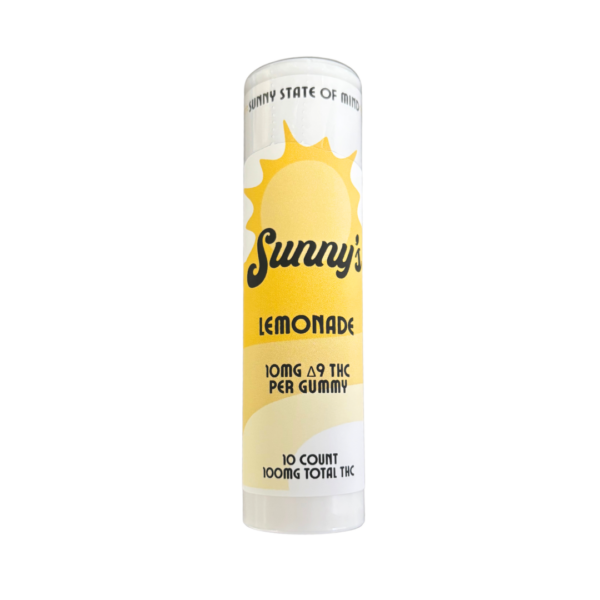 Sunny's Delta 9 THC 10mg Lemonade Gummies - Image 2