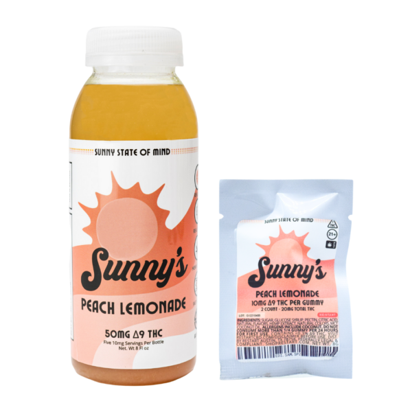 Sunny’s Delta 9 THC Lemonade + THC Gummies Duo Bundle - Image 5