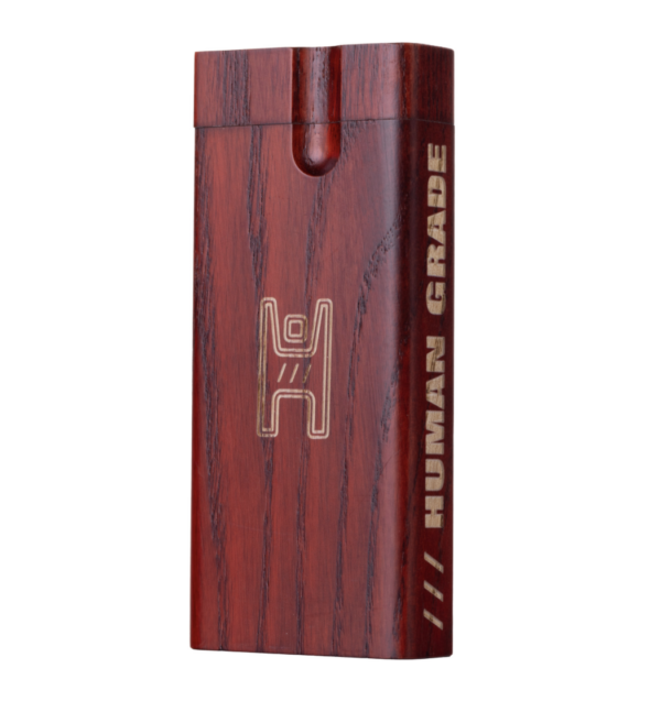Human Grade Wooden Dugout - Stain Red