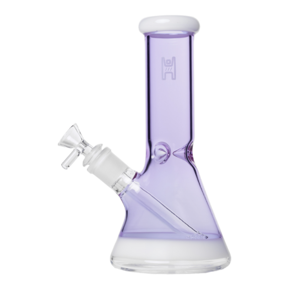 Human Grade 9” Beaker Water Pipe - Lavender