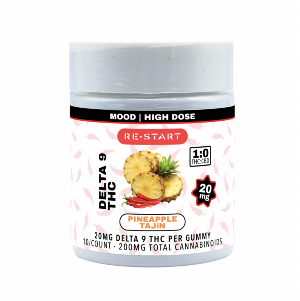 Delta 9 THC 20mg Gummies - Pineapple Tajin